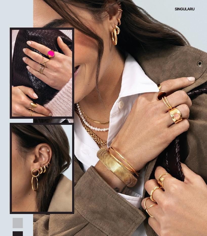 Collage de joyas y accesorios de Singularu
